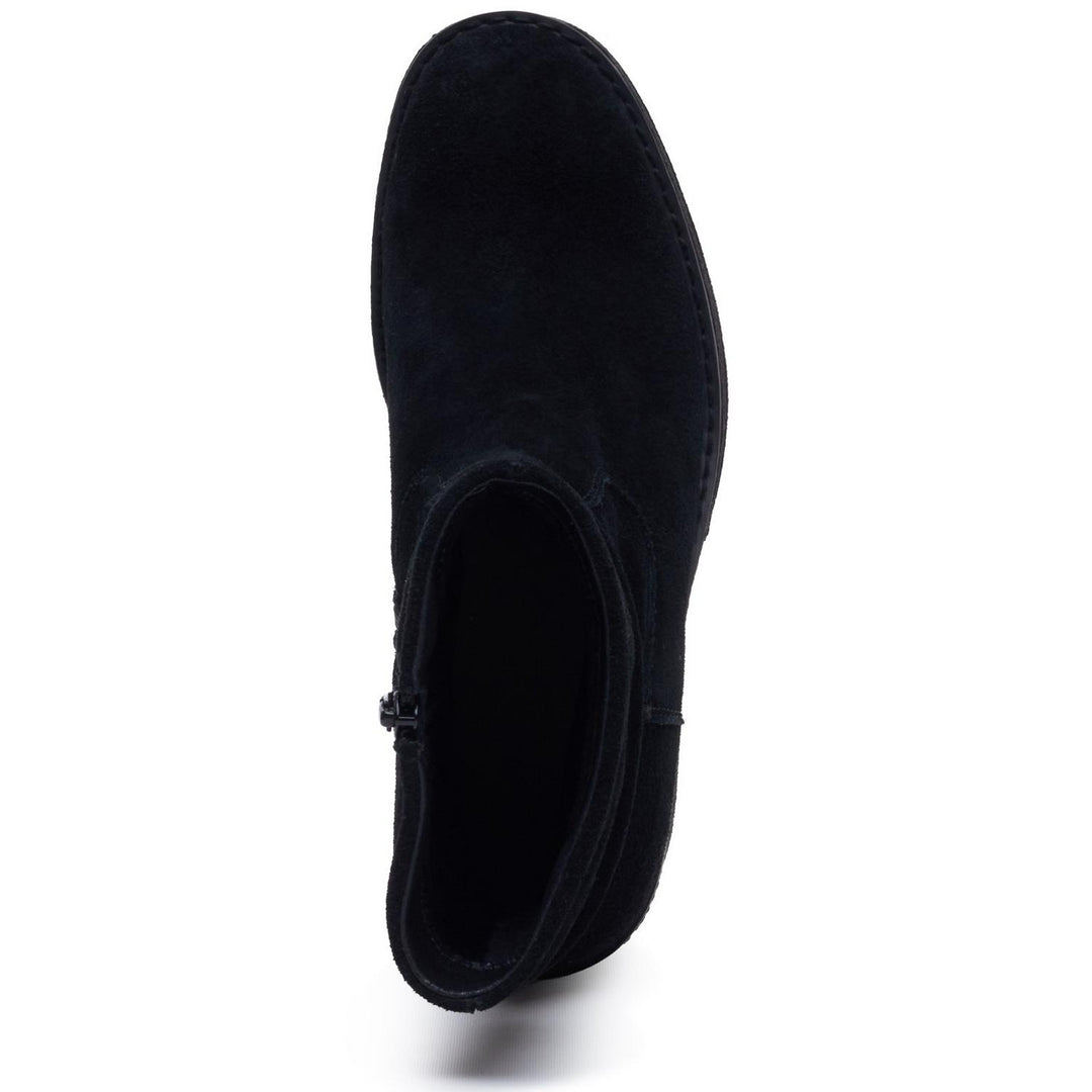Flora Ruched Boot BLACK