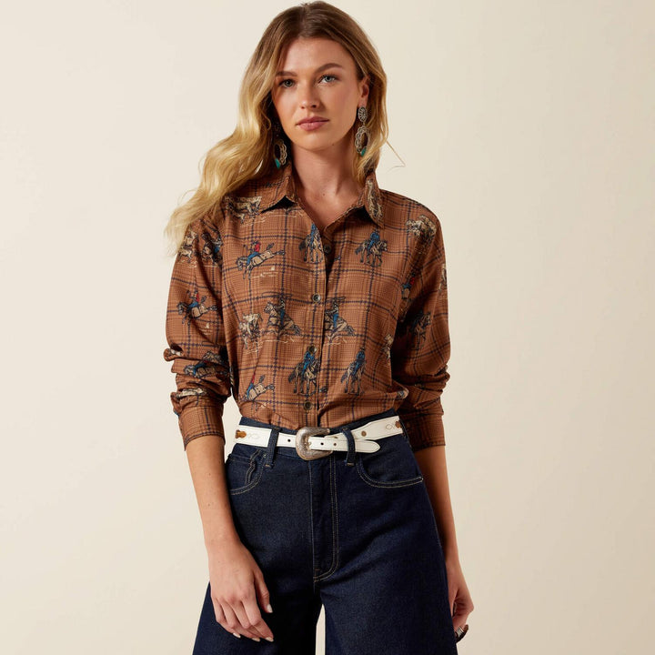 Ariat Ladies Homestyle Long Sleeve Shirt