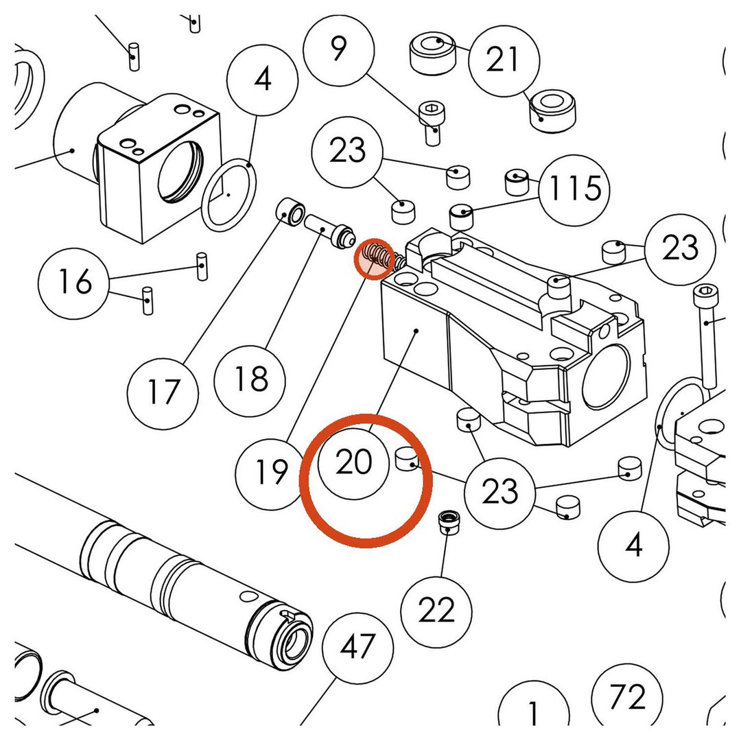 FX Impact M4 Reloading Block 10299