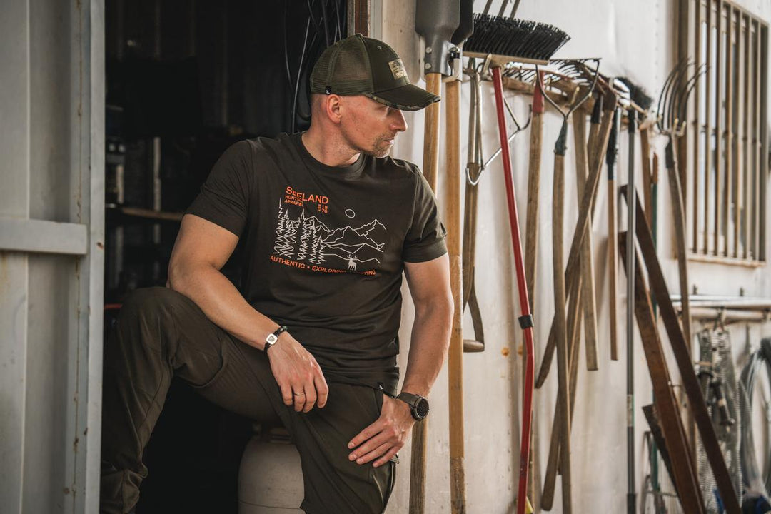 Seeland Landscape T-shirt Pine