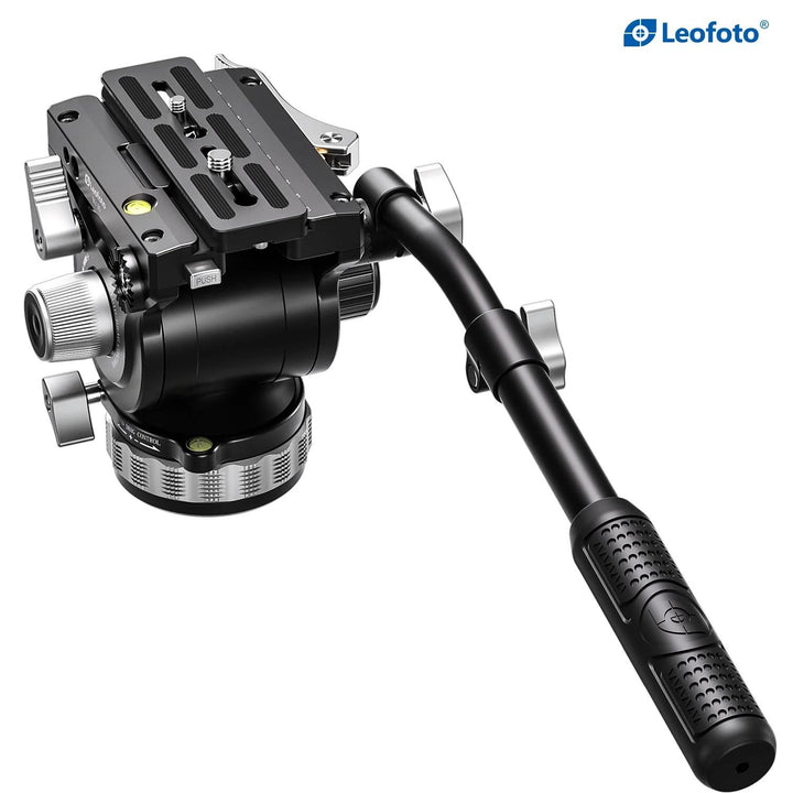 Leofoto BV-20 Pro Fluid Video Head with Lever-Release Arca Clamp