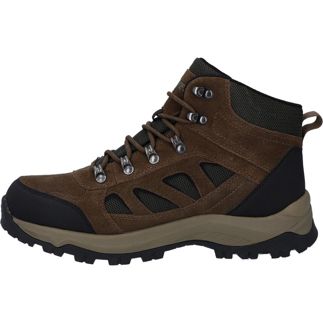 Hi-Tec Bandera Expedition Mid Wide Boots Smokey Brown/Khaki