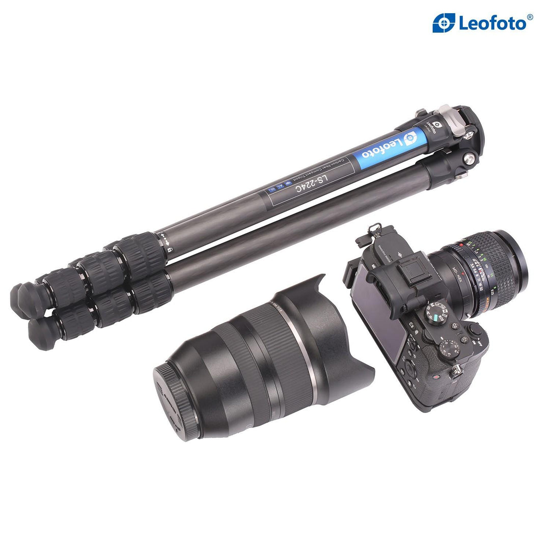 Leofoto Ranger LS-224C Carbon Tripod with LH-25 Ball Head