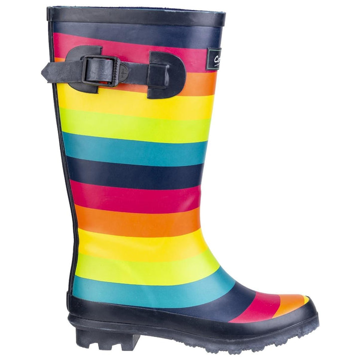 Cotswold Rainbow Wellington Boot Multicoloured