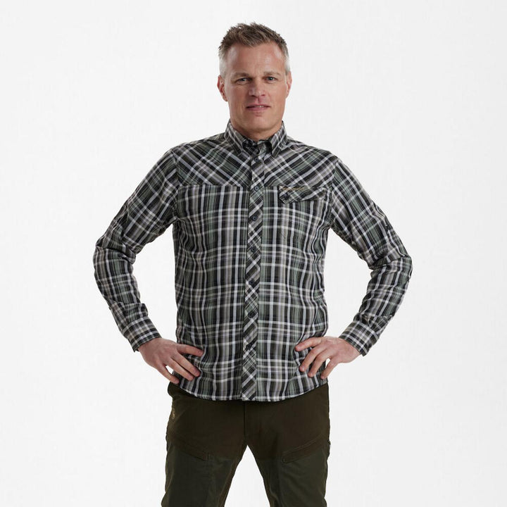 Deerhunter Mateo Shirt - Green Check
