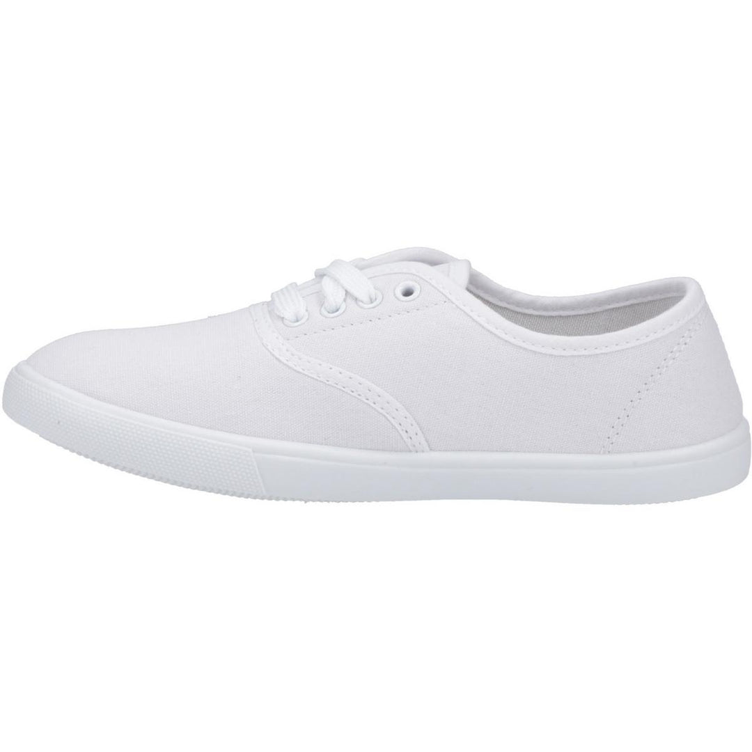 Mirak Plimsolls Lace Up White (kids)
