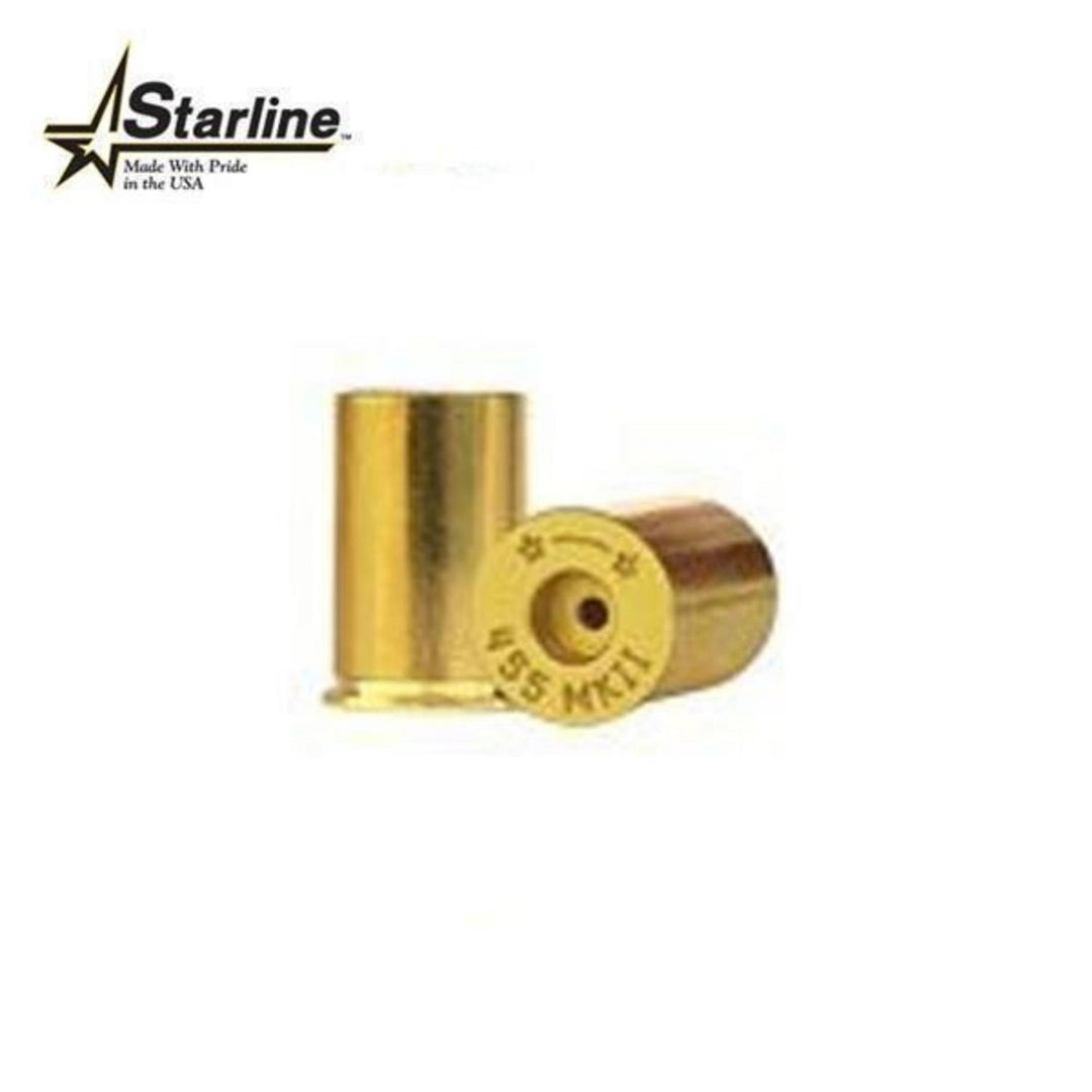 Starline .455 Webley MkII Revolver Brass Cases, Pack of 100