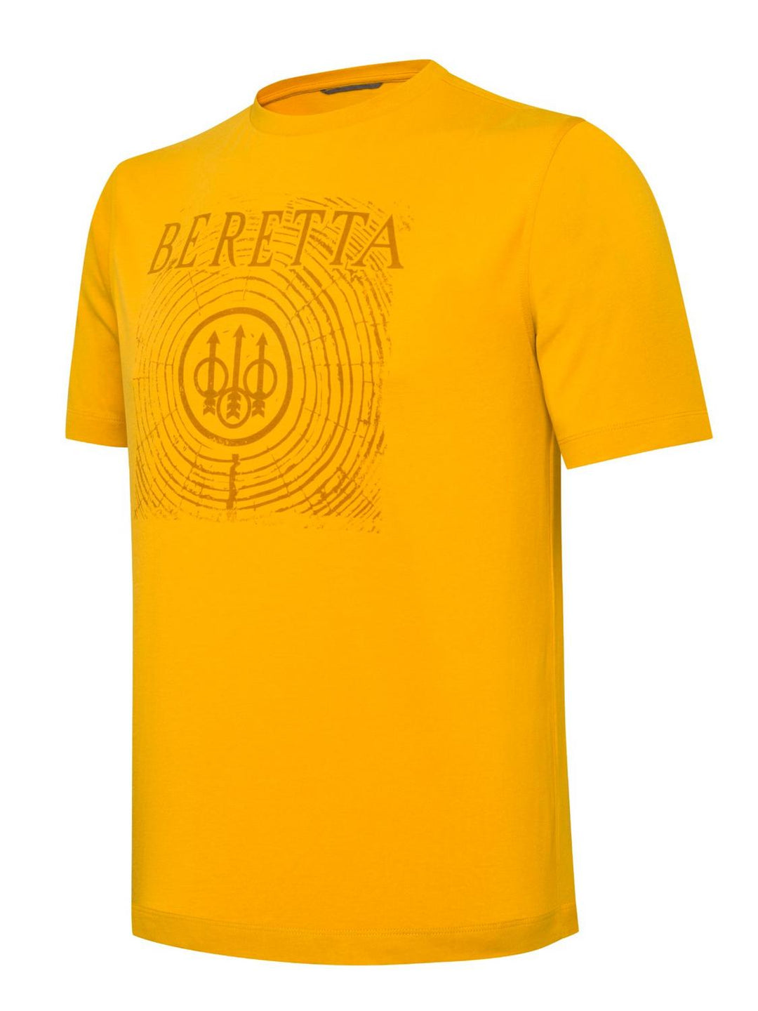 Beretta Fir T-Shirt Saffron Yellow | Men's Cotton Tee – view 3