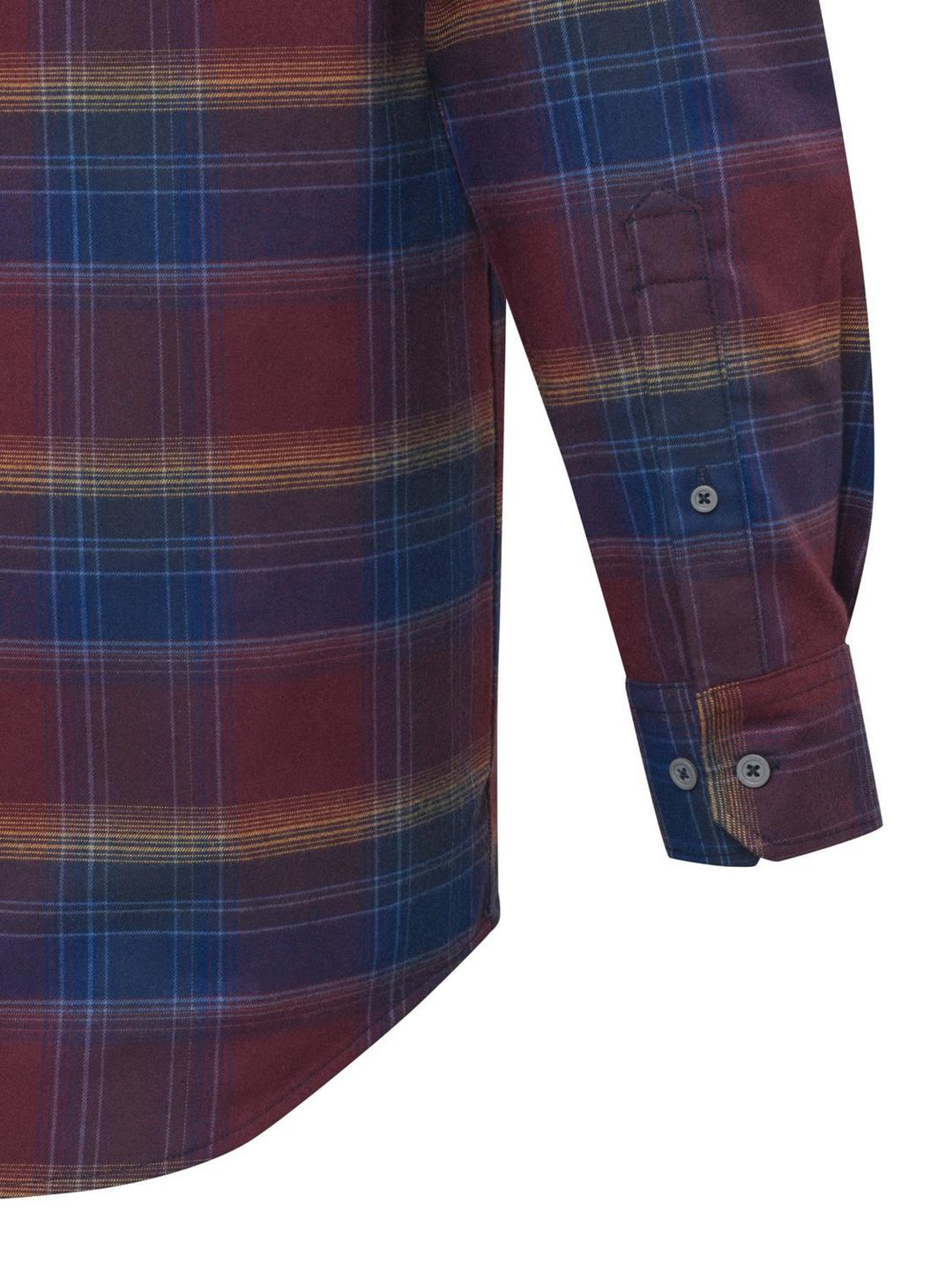 Beretta Cadet Flannel Shirt Burgundy Check – view 6