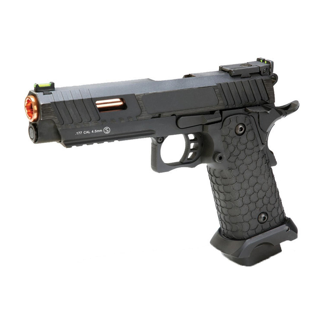 KROWN 21051 KL HI-CAPA 5.1 Babayaga Black BB Pistol
