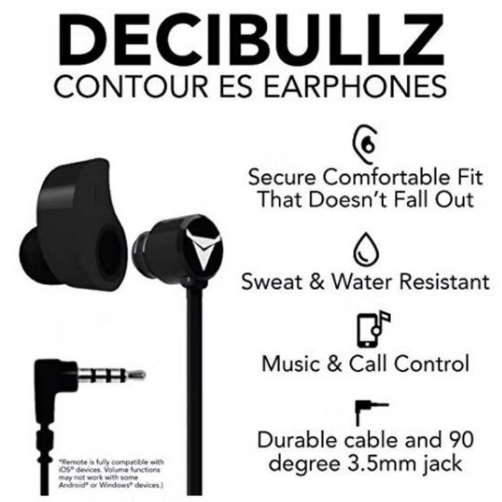 Decibullz Custom Molded Contour headphones