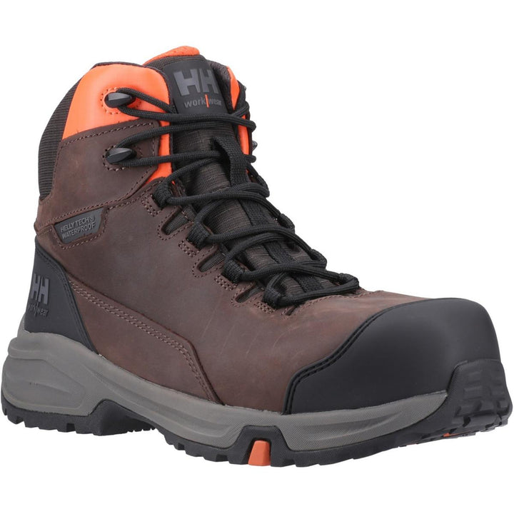 Helly Hansen Workwear Manchester Ltr Mid Safety Boots Brown