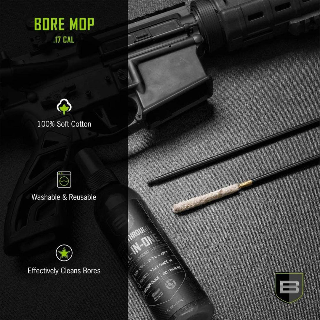 Breakthrough Clean Cotton Bore Mop .17 Cal