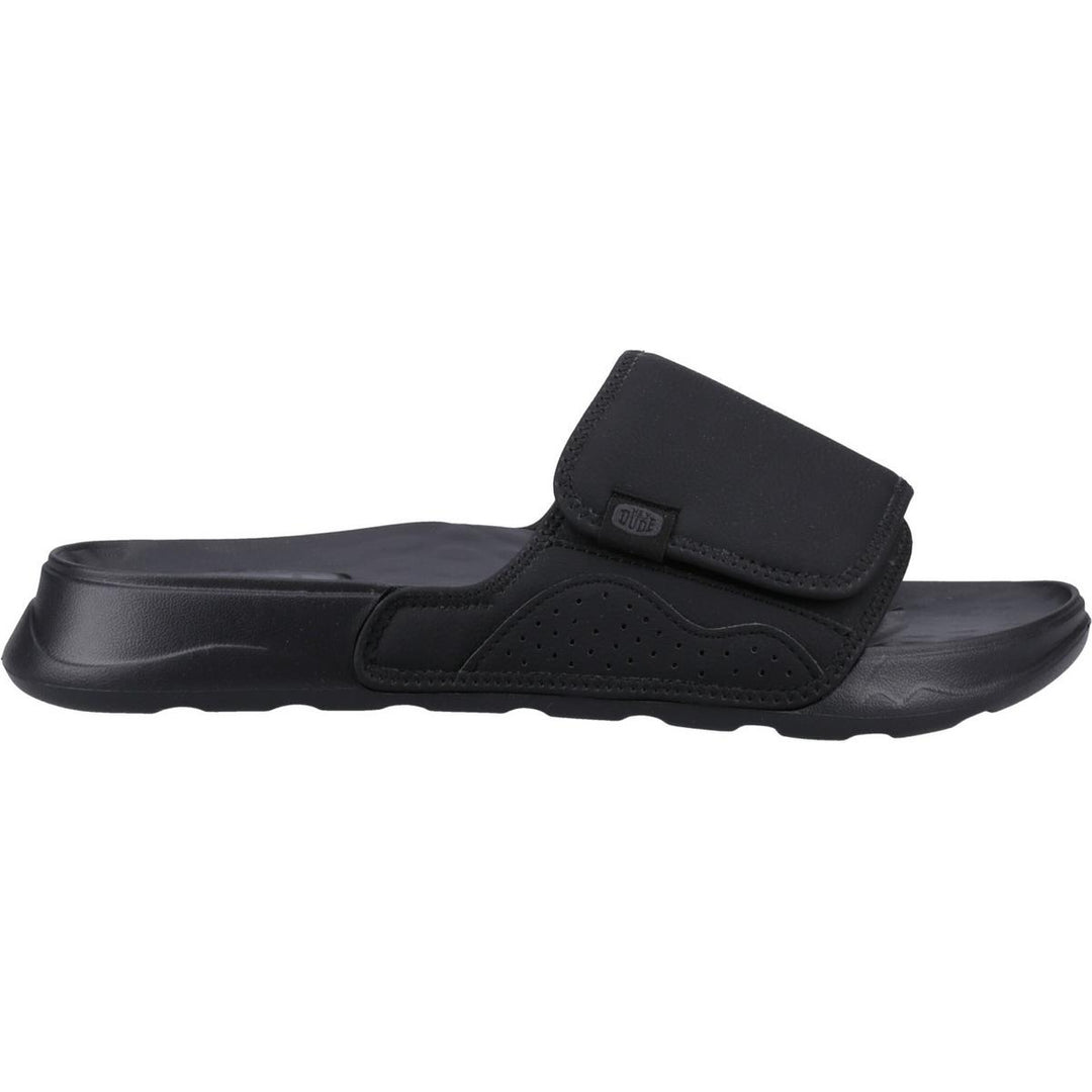 HEYDUDE Shore Slide Classic Sandal Black