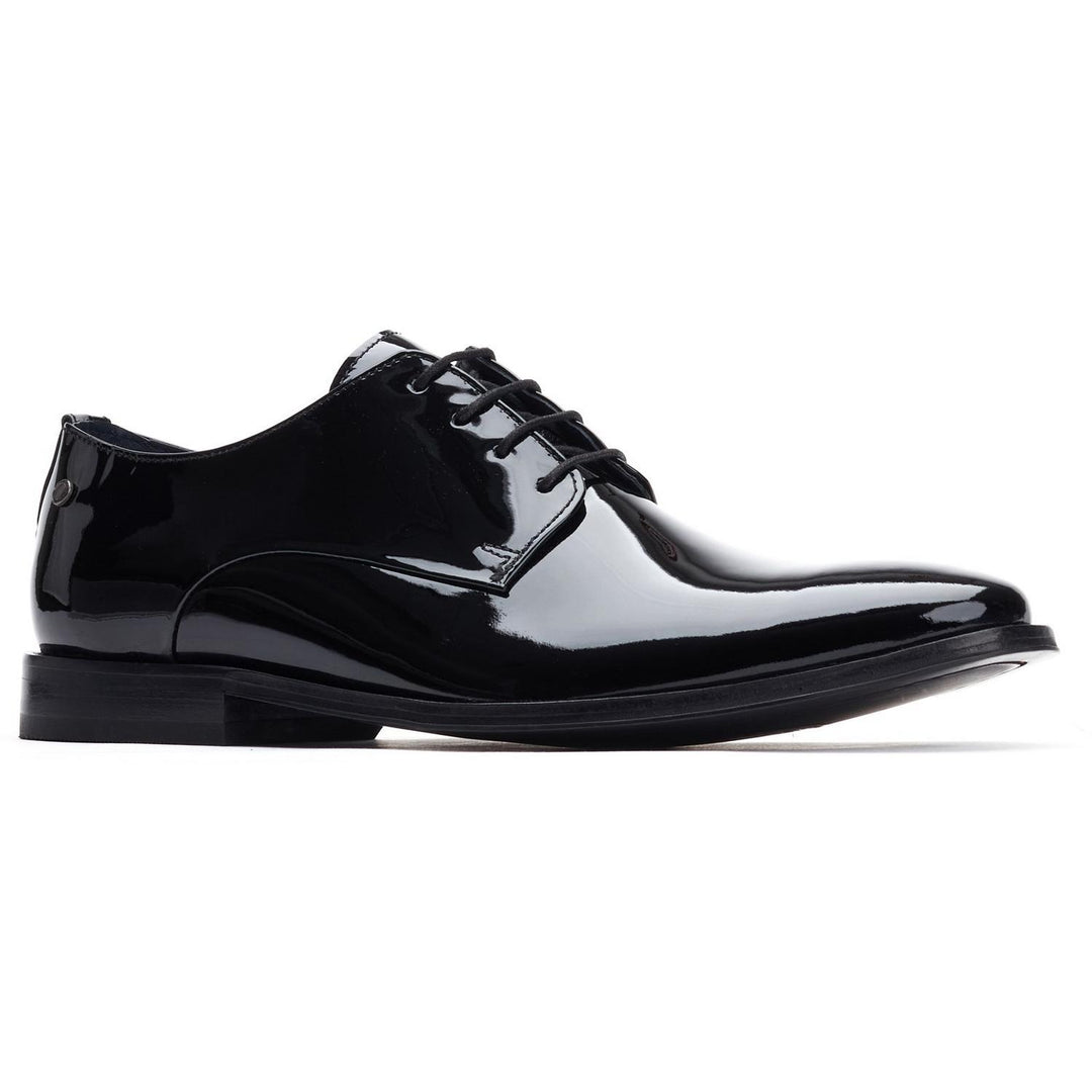 Marley Lace Up Patent Shoe Black