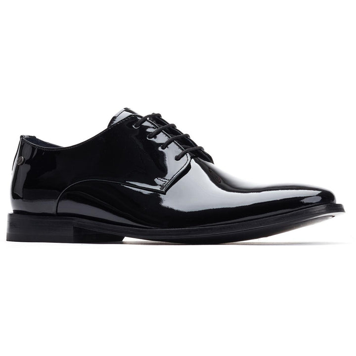 Marley Lace Up Patent Shoe Black