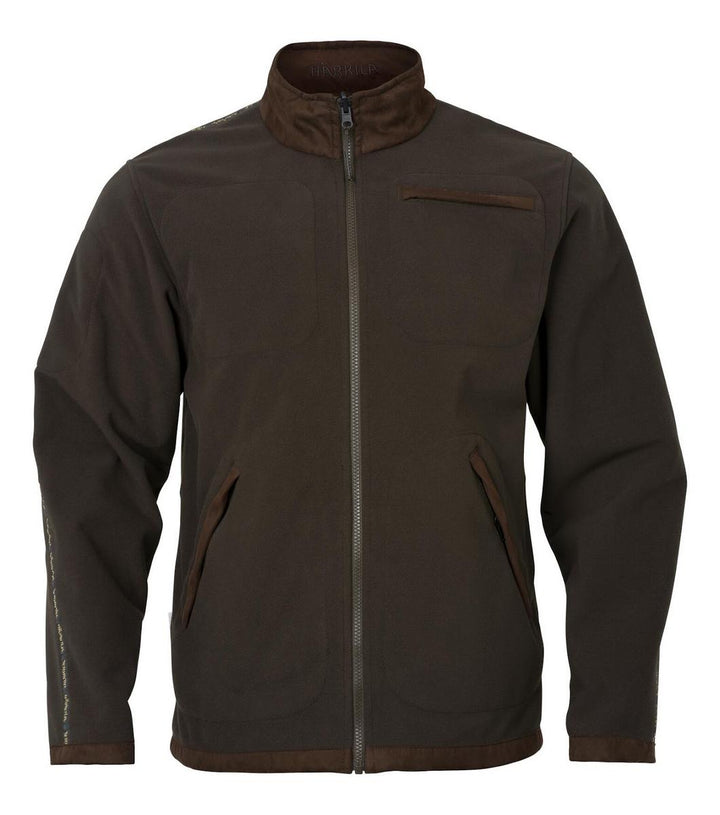 Harkila Kamko Regal rev. fleece jacket Red/Brown