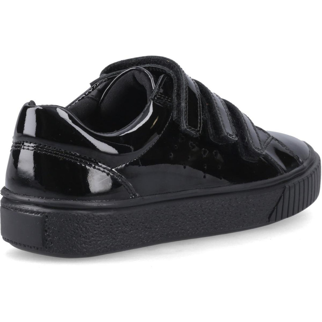 Hush Puppies ELSIE TOUCH FASTENING JN Black Patent – view 2