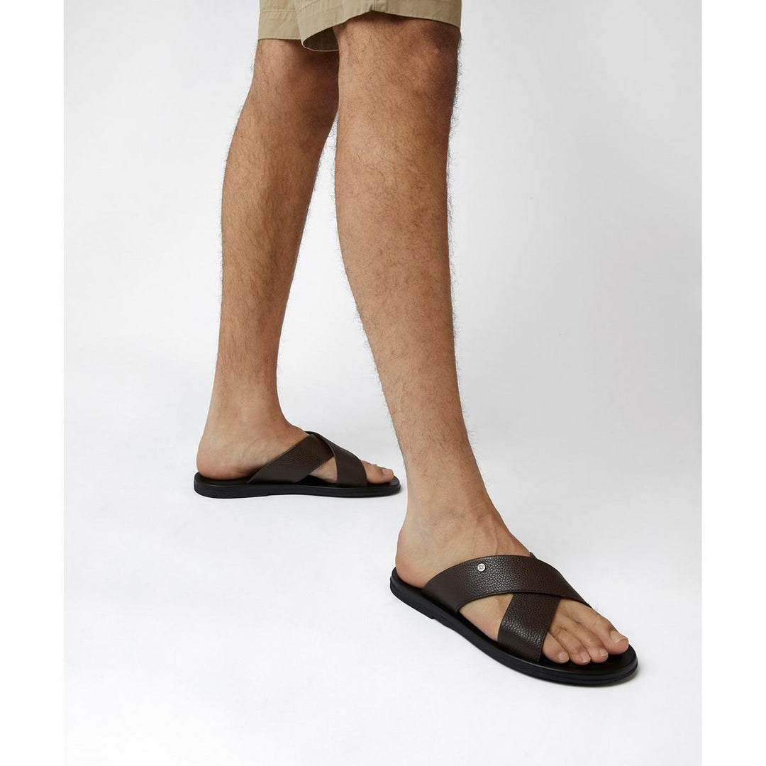 Dune Franks Sandal Brown
