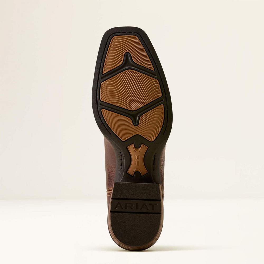 Ariat Ladies Lucera Narrow Corner Toe Dpst Tn/chc Snk Prt – view 2