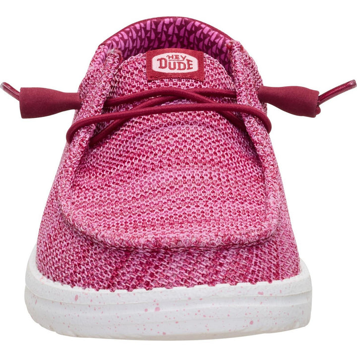 Wendy Stretch Sox Slip on Shoe Rumba Red