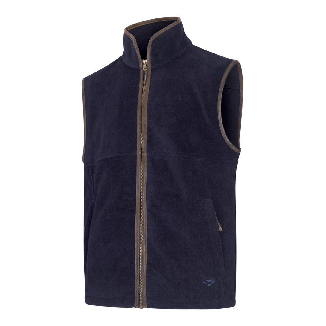 Hoggs of Fife Stenton Technical Fleece Gilet - Midnight – view 3
