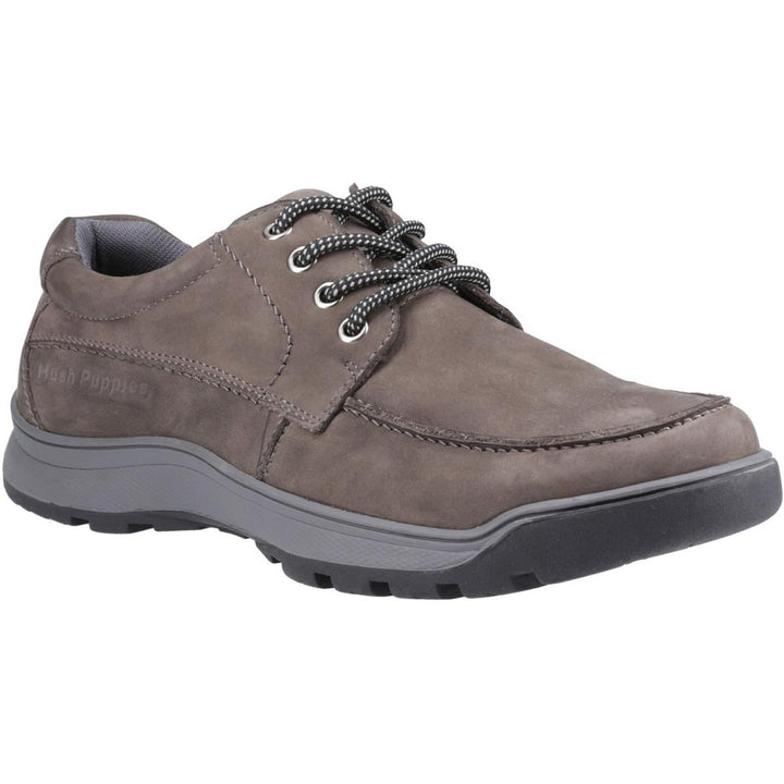 Hush Puppies Tucker Lace Shoe Grey Nubuck
