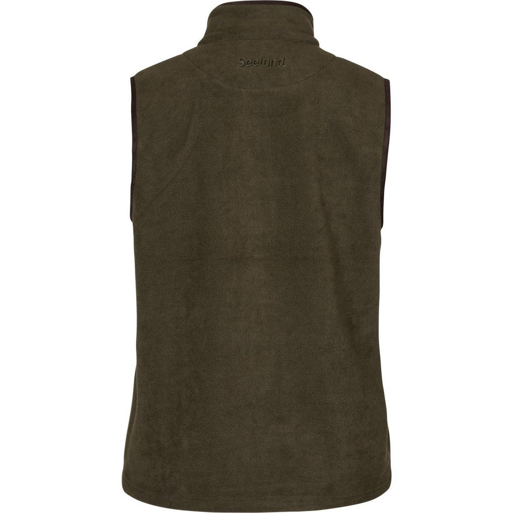 Seeland Woodcock Earl Fleece Waistcoat Pine green melange – view 2