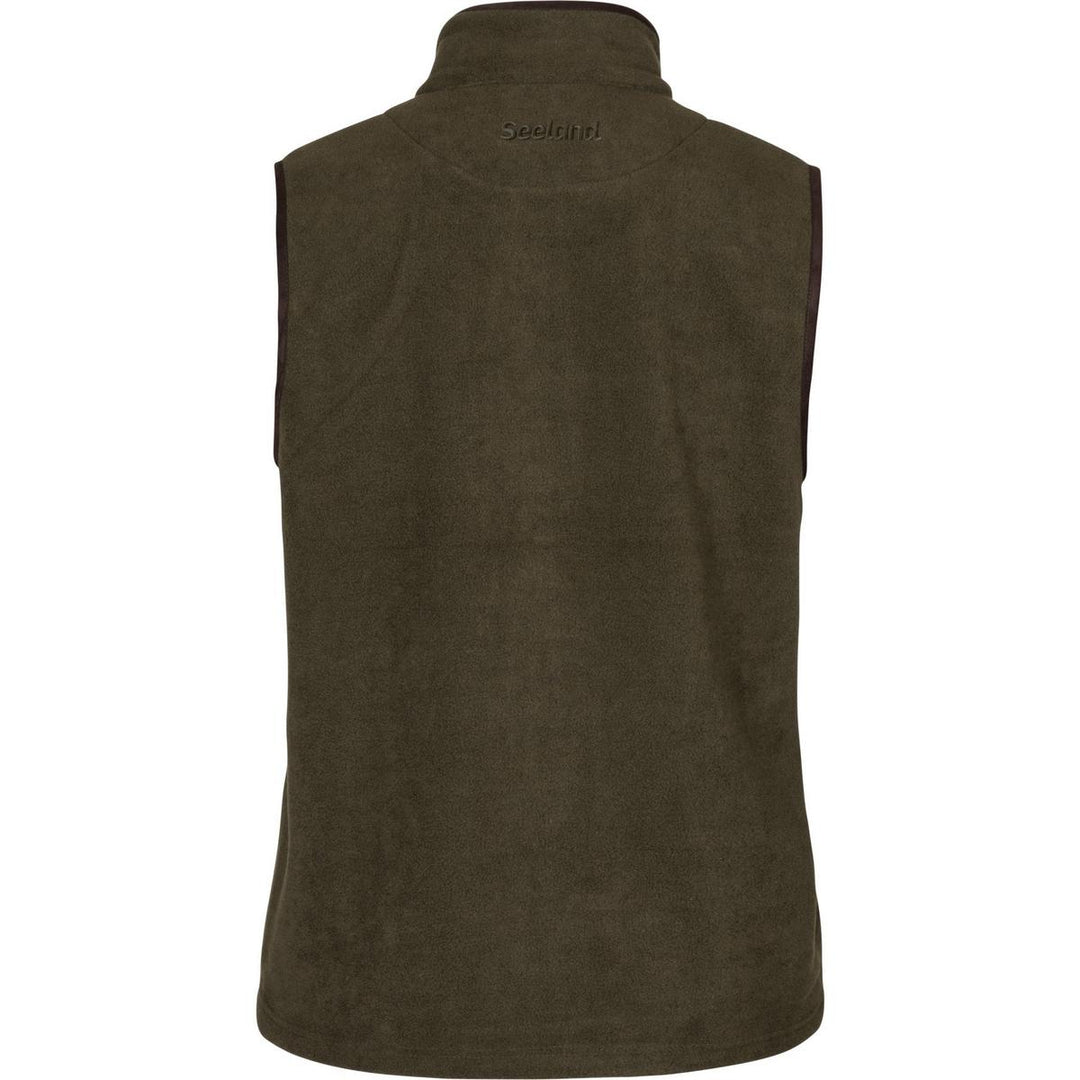 Seeland Woodcock Earl Fleece Waistcoat Pine green melange – view 2