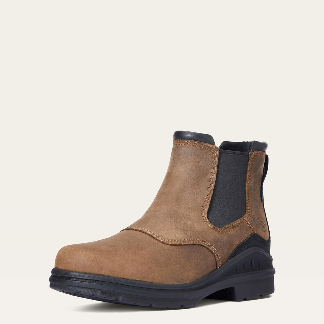 Ariat Mens Barnyard Waterproof Chelsea Boot