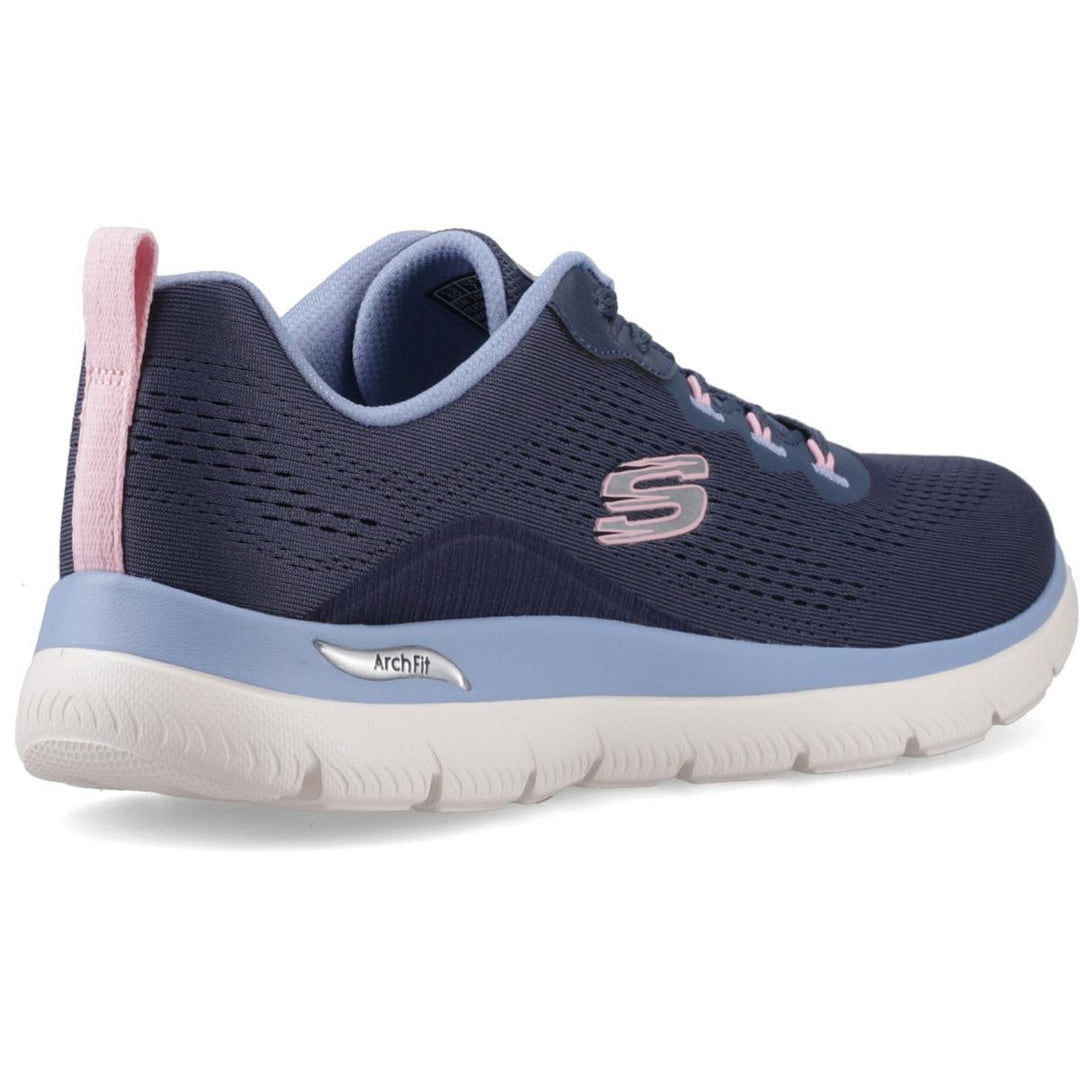 Skechers Arch Fit Summits Trainer Navy/Light – view 2