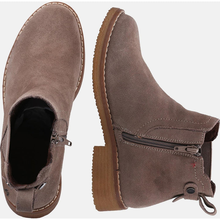 Maddy Ladies Ankle Boots Grey