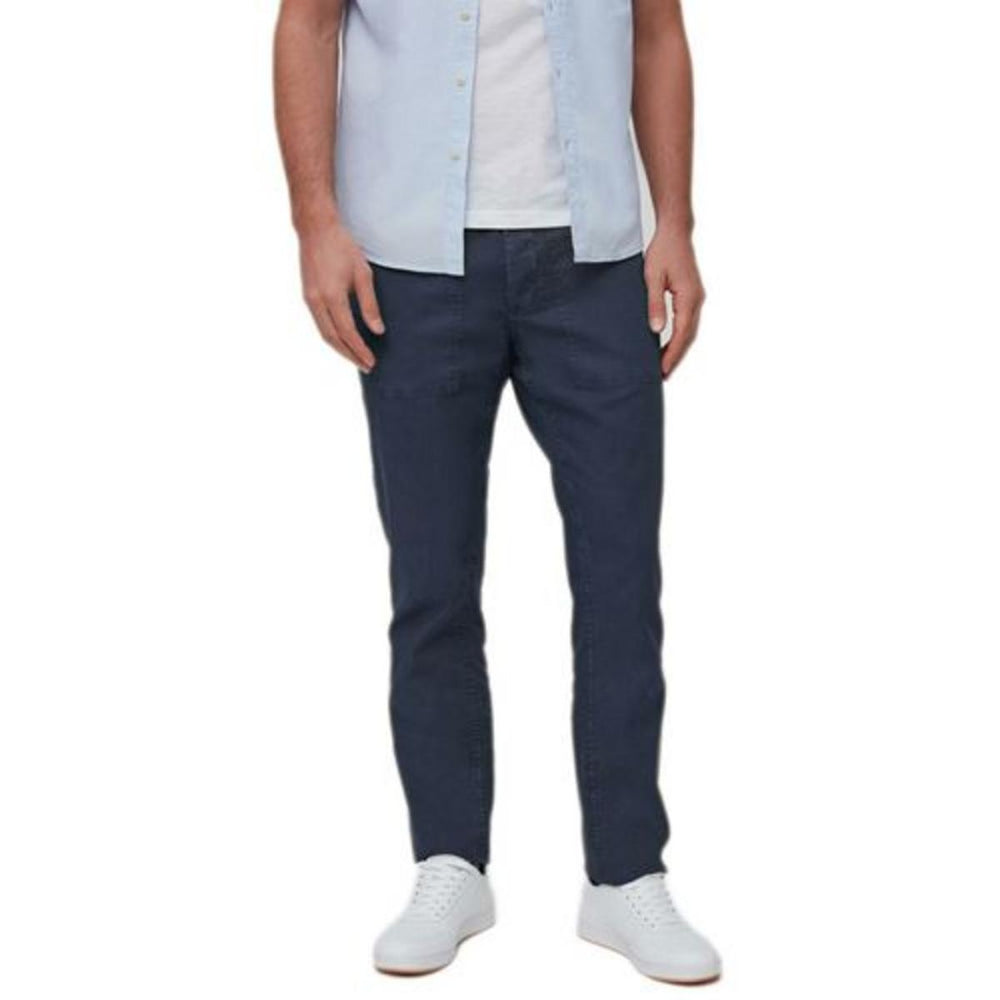 ek Wholesale Mens Straight Fit Linen Blend Trousers – view 2