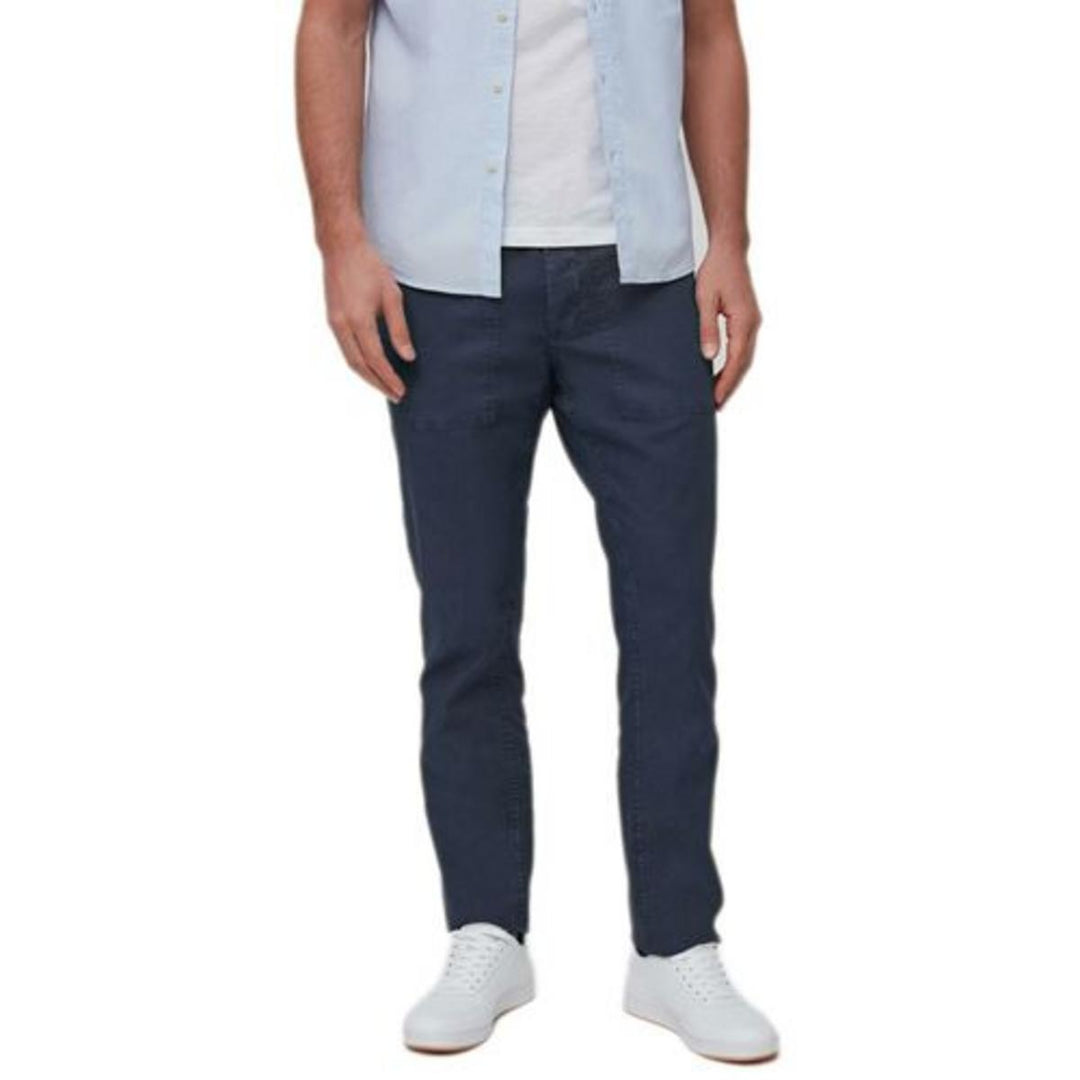 ek Wholesale Mens Straight Fit Linen Blend Trousers – view 2