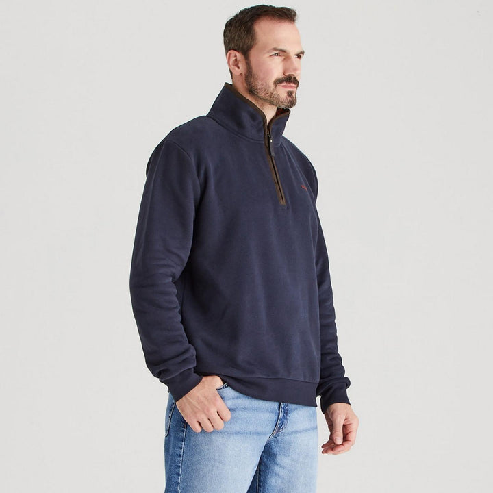 Ridgeline Mens Brancaster Quarter Zip Top – view 17