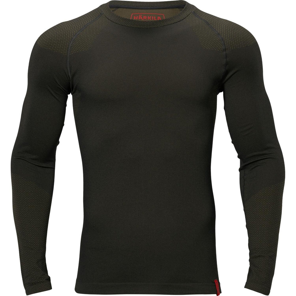 Harkila Base Active L/S O-Neck Baselayer Dark Willow – view 2
