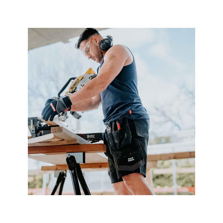 Hard Yakka Heritage Singlet Navy
