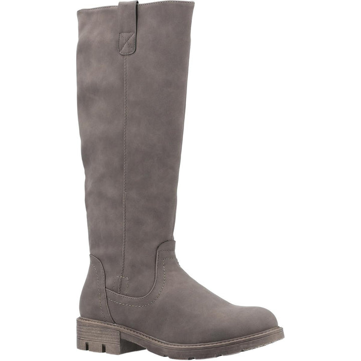 Divaz Quinn Knee High Boot Olive