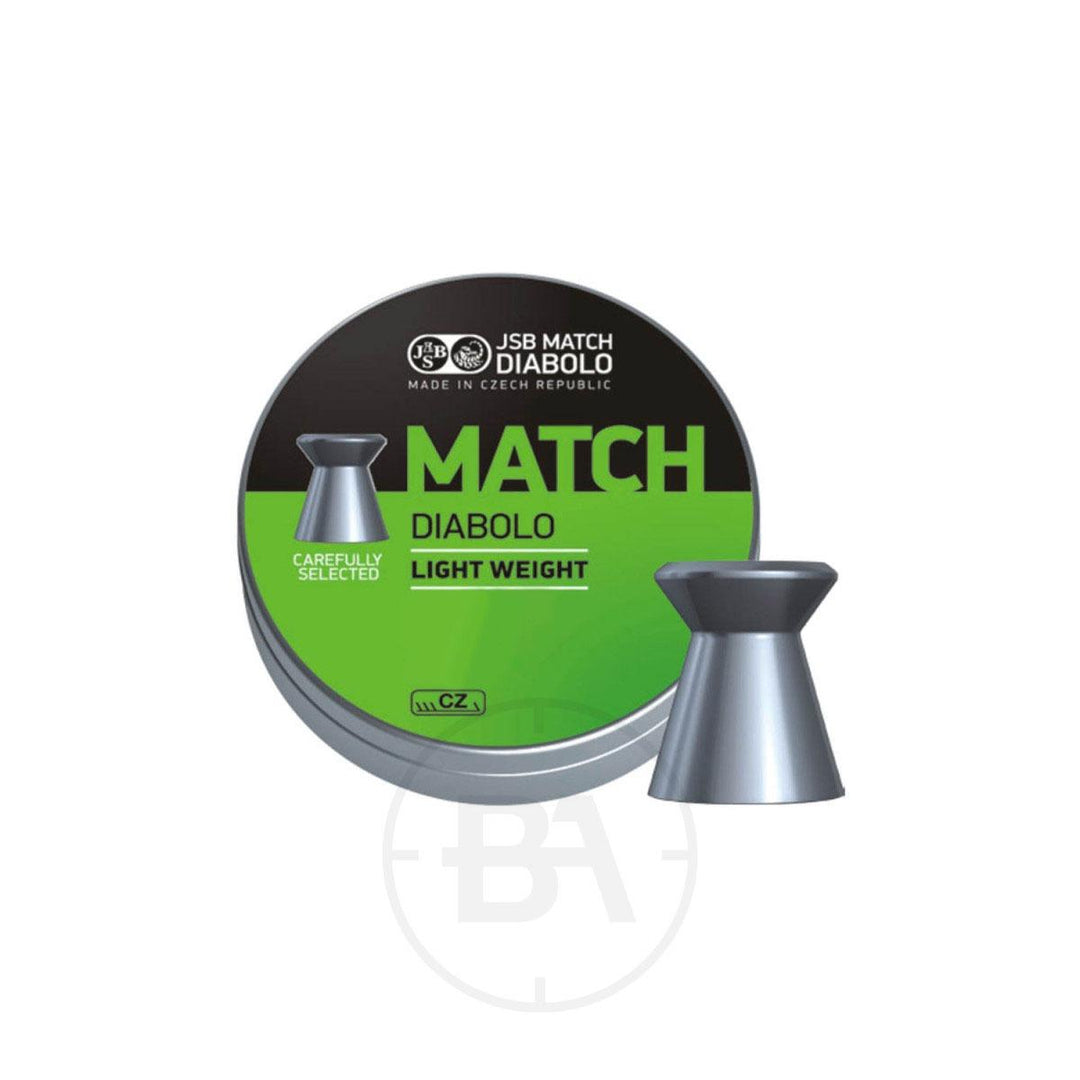 JSB Jsb Match Diabolo Light Weight 4.50mm 7.33gr Pellets 500pk