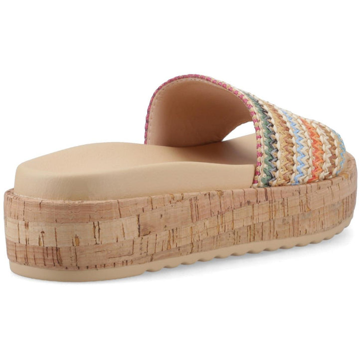 Rocket Dog Faye Alti Raffia Sandal Multicoloured – view 2