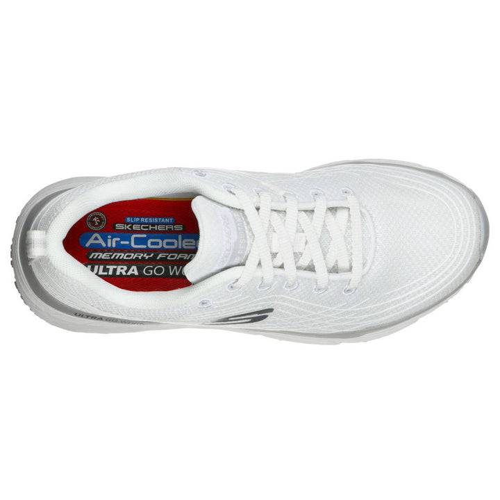 Skechers Workwear Max Cushioning Elite Sr Occupational Shoes White