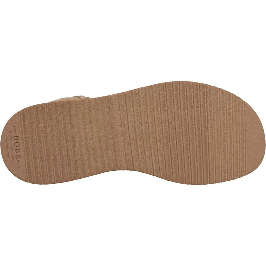 Skechers Bobs Sun Vibe Be Corky Sandal Natural