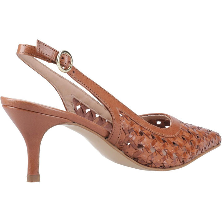DALIA KITTEN HEEL TAN