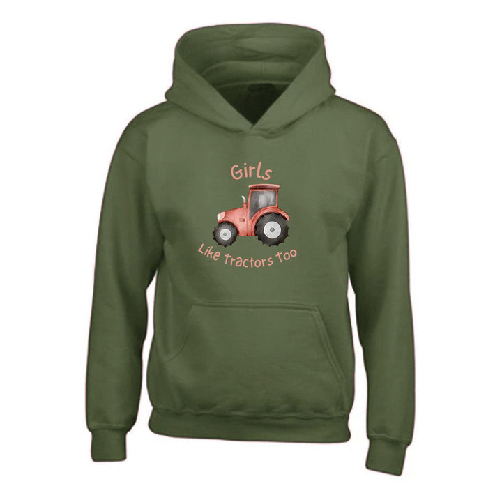 Urban Road Girls Tractor Hoodie CL005