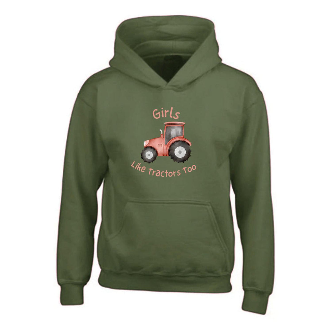 Urban Road Girls Tractor Hoodie CL005