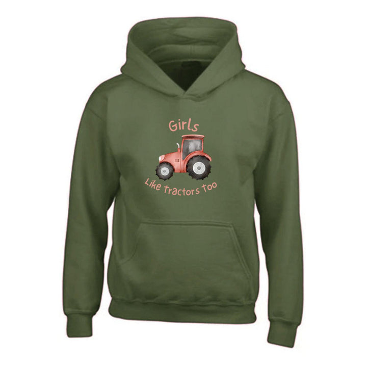 Urban Road Girls Tractor Hoodie CL005