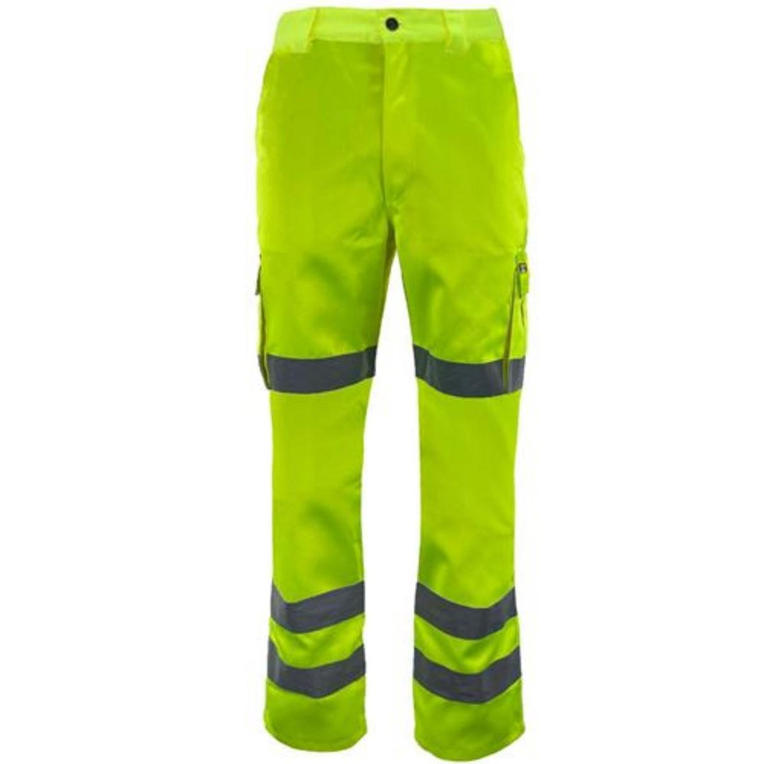 ek Wholesale Hi Vis Polycotton Cargo Trousers - HV516 – view 2