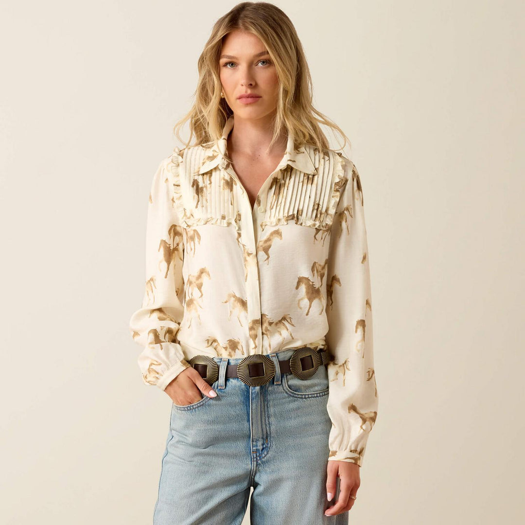 Ariat Ladies Hannington Long Sleeve Blouse – view 3