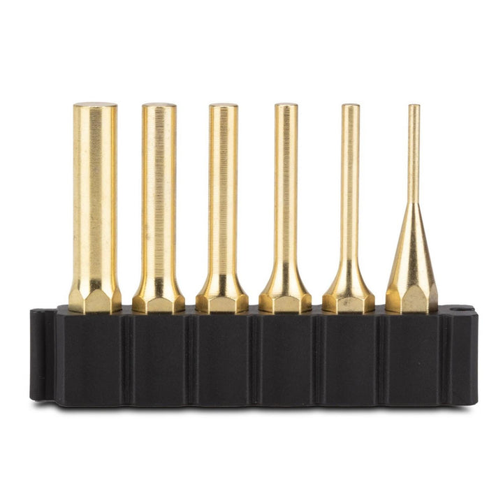 Fix It Sticks Brass Pin Punch Set (6 Punches)