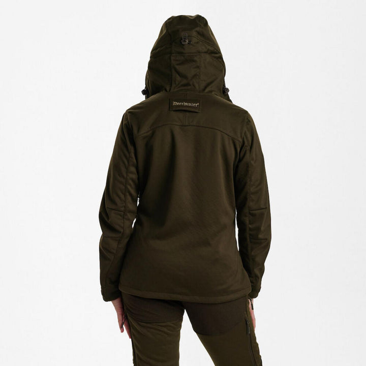 Deerhunter Lady Excape Softshell Jacket C48 Olive Green - Hunting jacket insulated weatherproof for Men – view 2